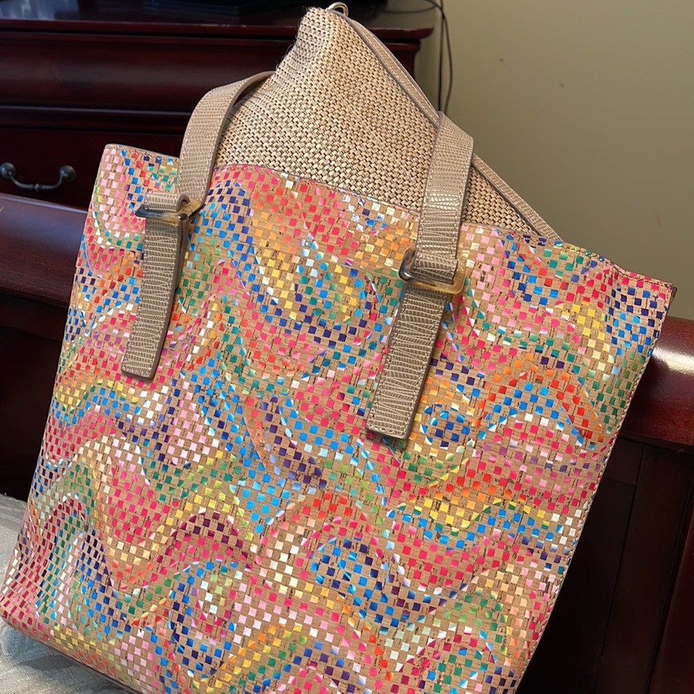 Tote and purse combination by Sondra Roberts Squared